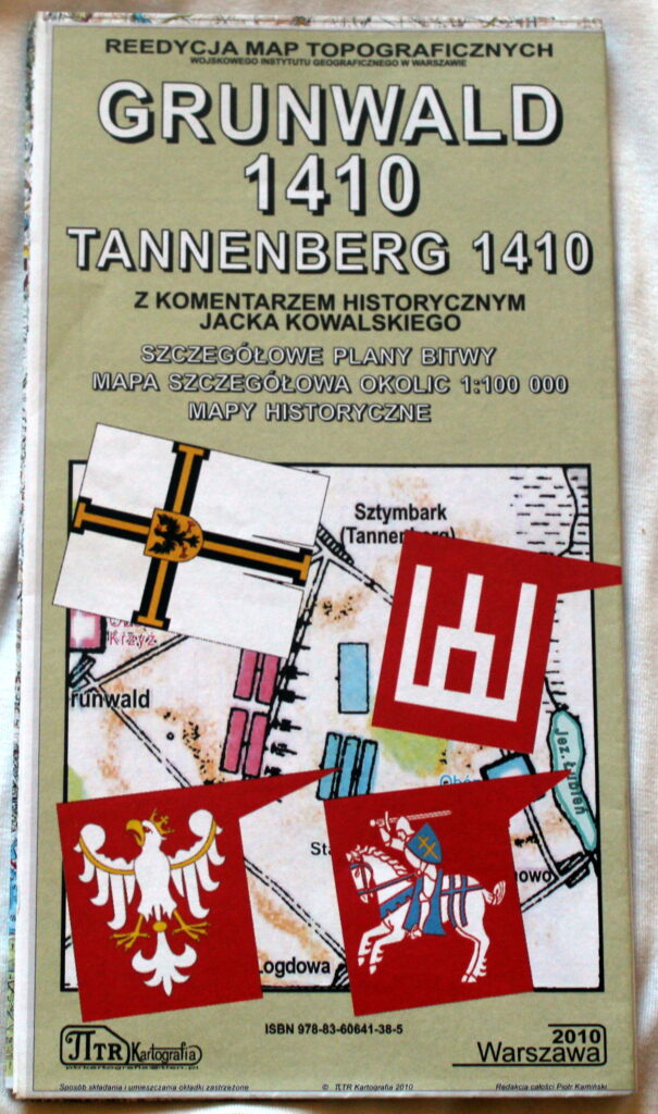 Mapa Grunwald 1410 Tannenberg 1410 Wydawnictwo Nortom 3659